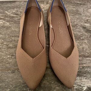 Rothy's Taupe Flats